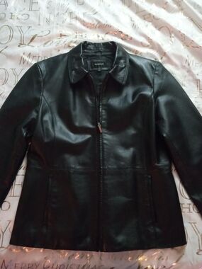 Classic Black Women's Authentic Leather Jacket